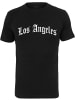 Mister Tee T-Shirt "Los Angeles Wording Tee" in Schwarz