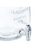 relaxdays 2 x Getränkespender in Transparent - 3,5L