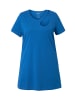 Ulla Popken Longshirt in blau