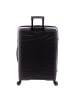 Gladiator 4 Rollen Trolley 74 cm mit Dehnfalte black