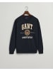 Gant Crest Shield Rundhals-Sweatshirt in Blau