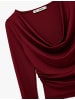 KOTON TSHIRT LS in Bordo