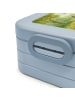 Mr. & Mrs. Panda Bento Box Pinguin Marienkäfer Design ohne Spruch in Blau Pastell