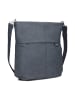 Zwei Mademoiselle.M Umhängetasche 35 cm nubuk blue