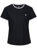 Hummel Sportshirt "Pulse Cima T-Shirt S/S" in Schwarz