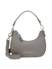 Valentino Zero Schultertasche Leder 22 cm in grigio