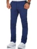 Amaci&Sons Slim Fit Chino mit Stretch WASHINGTON in Blau