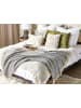 Beliani Kuscheldecke CHYAMA in Schwarz/Beige - (W) 125 x (H) 0.5 x (L) 150 cm