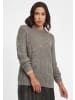 Oxmo Strickpullover OXChiara in Grau
