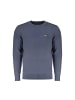 NORWAY 1963 Blau Herren Pullover aus Wolle