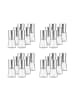 Ritzenhoff & Breker 24er Set Gewürzmühlenset Basic transparent-silber in transparent-silber