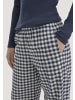 Hessnatur Hessnatur Schlafhose Relaxed aus Bio-Baumwolle mit TENCEL™ Lyocell in mitternachtsblau