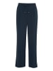 b. young BYDANTA SLIT PANTS - HEAVY WOVEN Regular fit in Total Eclipse