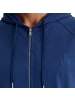 Marc O'Polo Heavy Jersey Zipper Hoody in Dunkelblau