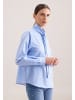 Seidensticker Ausgestellte Bluse Regular in Hellblau