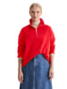 Marc O'Polo Half-Zip-Sweatshirt relaxed in Bright Red