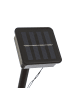 MARELIDA LED Solar Licherkette Mini Pilze 10 Gartenstecker 8 Funkt. L: 5,4m in weiß