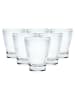 La Rochere 6er Set Kaffeegläser Hugo 210 ml in transparent