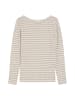 Marc O'Polo Ringel-Longsleeve regular in Light Brown