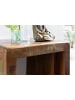 KADIMA DESIGN Beistelltisch Kalkutta 45 x 40 x 55 cm, Massivholz Couchtisch