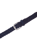 Vanzetti Gürtel Leder navy