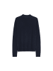 DANISH ENDURANCE Rundhalspullover Heritage Merino Cashmere in marineblau