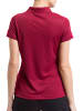 erima Squad Poloshirt in bordeaux/rot