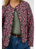 Kaffe Jacke KAnuria Loose fit in Pink Black Graphic Flower