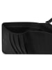 Police Geldbörse Leder 10 cm in black