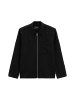 Marc O'Polo Zip-Overshirt regular in Schwarz
