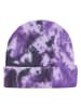 Urban Classics Urban Classics Unisex Tie Dye Beanie in ultraviolet/darkgrey