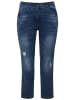 Ulla Popken Jeans in dark blue denim