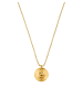 PURELEI Halskette Snake Coin in Gold