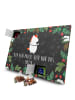 Mr. & Mrs. Panda Tee Adventskalender Einhorn Dankeschön mit Spruch in Kreidetafel