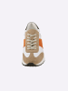 Heine Sneaker in weiß-orange