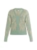 Usha Damen Strickcardigan in Mint Creme