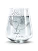 Mr. & Mrs. Panda Glas Rabe Sombrero ohne Spruch in Transparent