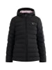 myMo Wattierte Winterjacke in Schwarz