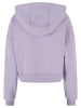 Urban Classics Zip-Kapuzenpullover in dustylilac