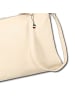 Florence Florence Schultertasche Leder beige ca. 37cm