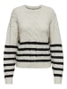 JDY Strickpullover in Sandshell