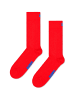 Happy Socks Socken 3-Pack Solid Socks in red