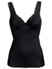Nina von C. Bügel-BH-Hemd in schwarz