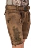 MADDOX Lederhose ALLNERSEE in altbraun