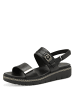 Tamaris Sandale Sandalette in schwarz