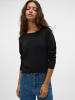 Vero Moda Strickpullover in Black