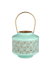 Butlers Laterne WABI SABI in Türkis