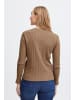 Fransa FRAMANZA TEE 1 Relaxed fit in Coca Mocha