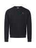 U.S. Polo Assn. Pullover USJaxxon – Herren Sweatshirt mit Rundhalsausschnitt in Schwarz-Rust