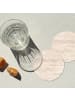 OnlyWow Glasuntersetzer 6er-Set Travertin